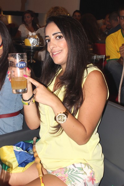Brazil VS Colombia at Pros Cafe