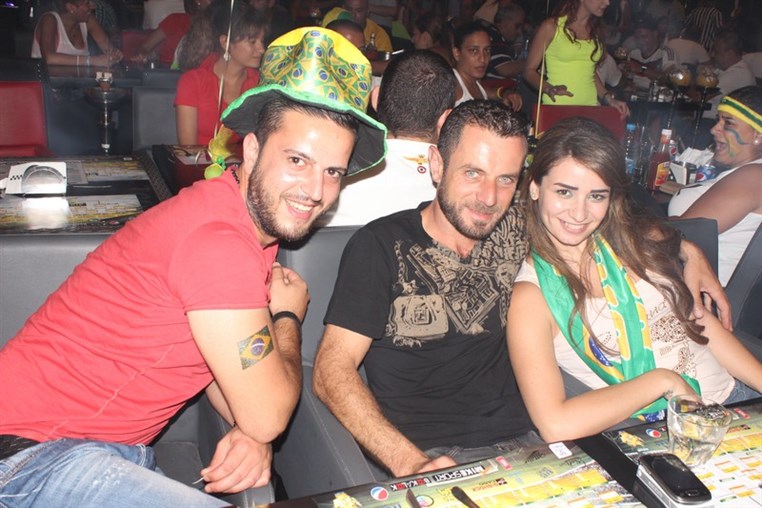 Brazil VS Colombia at Pros Cafe