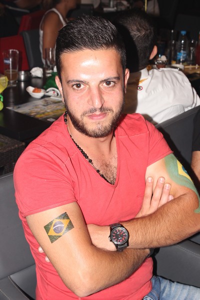 Brazil VS Colombia at Pros Cafe