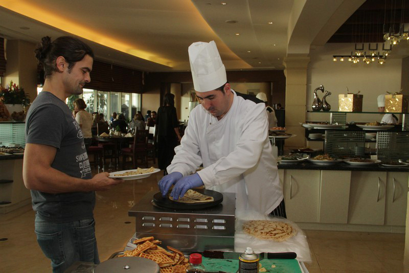 Sunday brunch at Le Royal