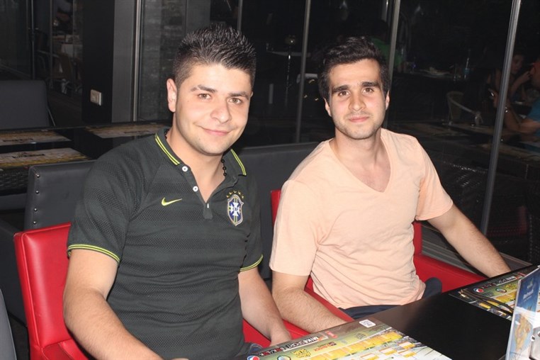 Brazil VS Colombia at Pros Cafe