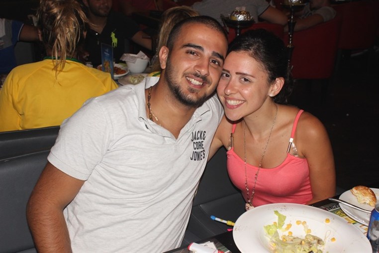 Brazil VS Colombia at Pros Cafe