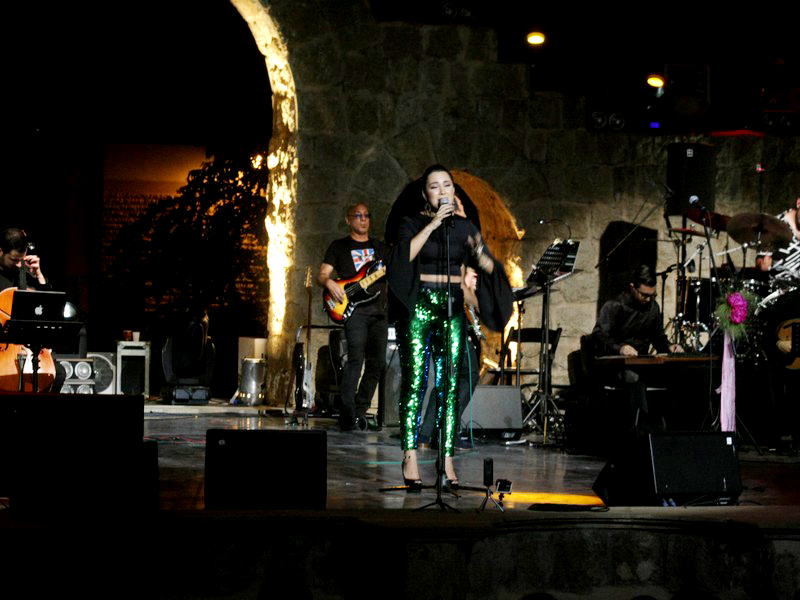 Mayssa Karaa at Zouk Mikael Festival