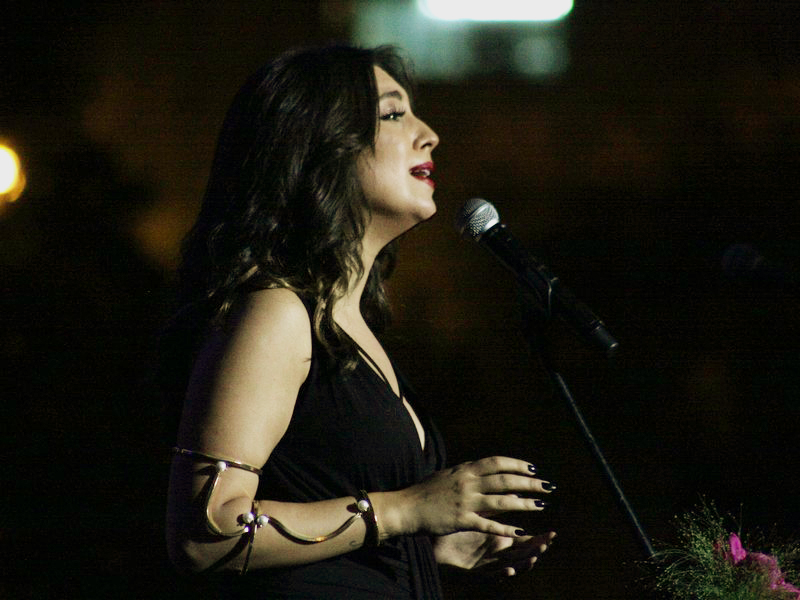 Mayssa Karaa at Zouk Mikael Festival