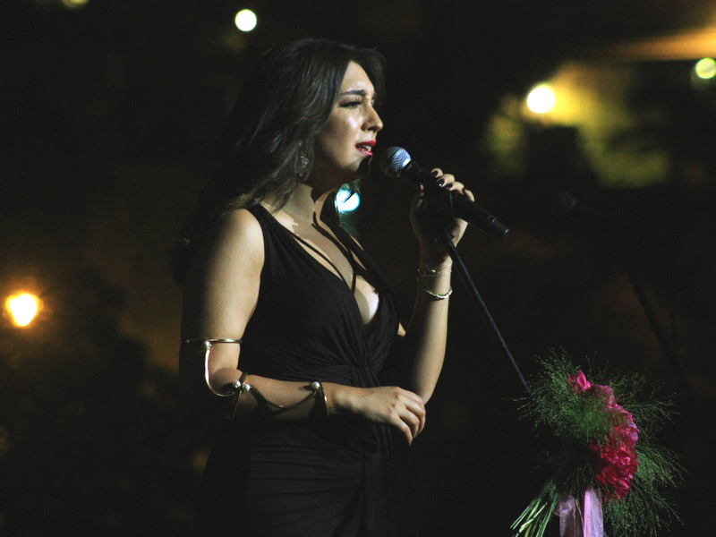 Mayssa Karaa at Zouk Mikael Festival