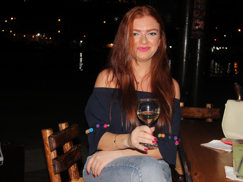 Tiki Bar on Friday Night