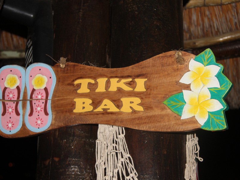 Tiki Bar on Friday Night
