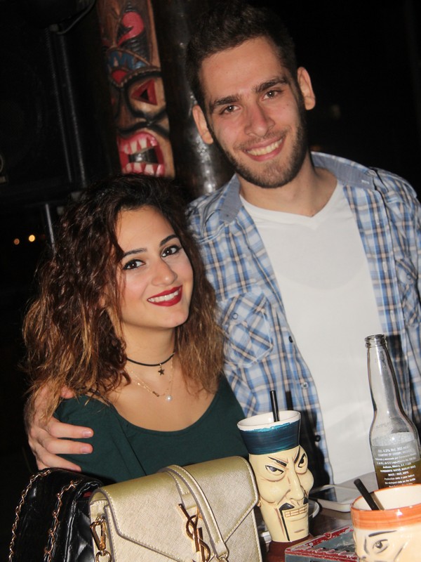 Tiki Bar on Friday Night