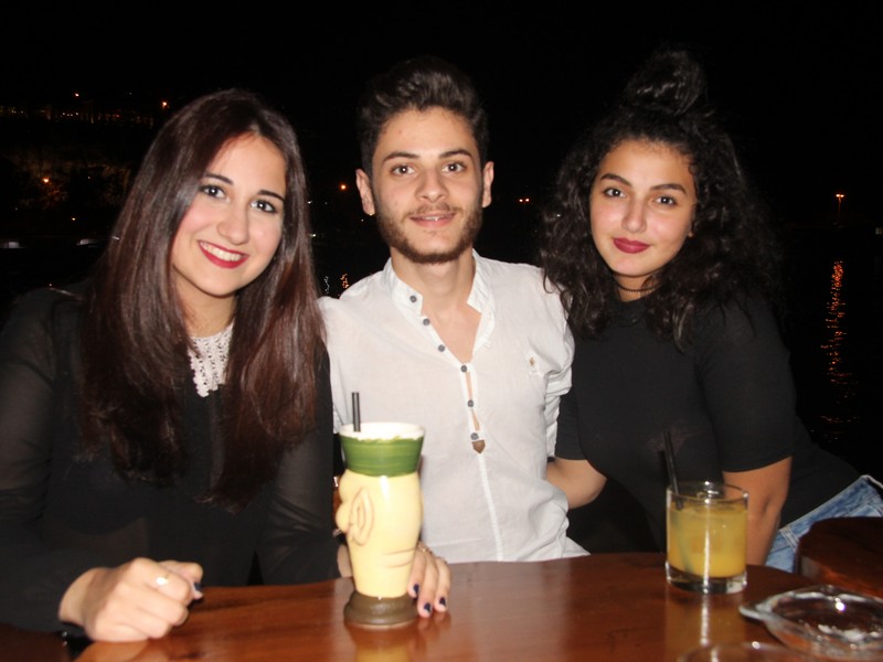 Tiki Bar on Friday Night