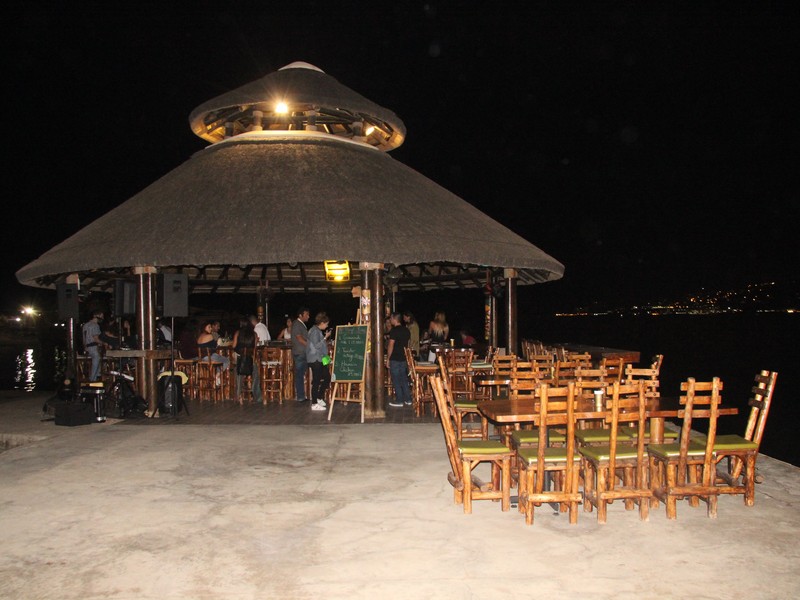 Tiki Bar on Friday Night