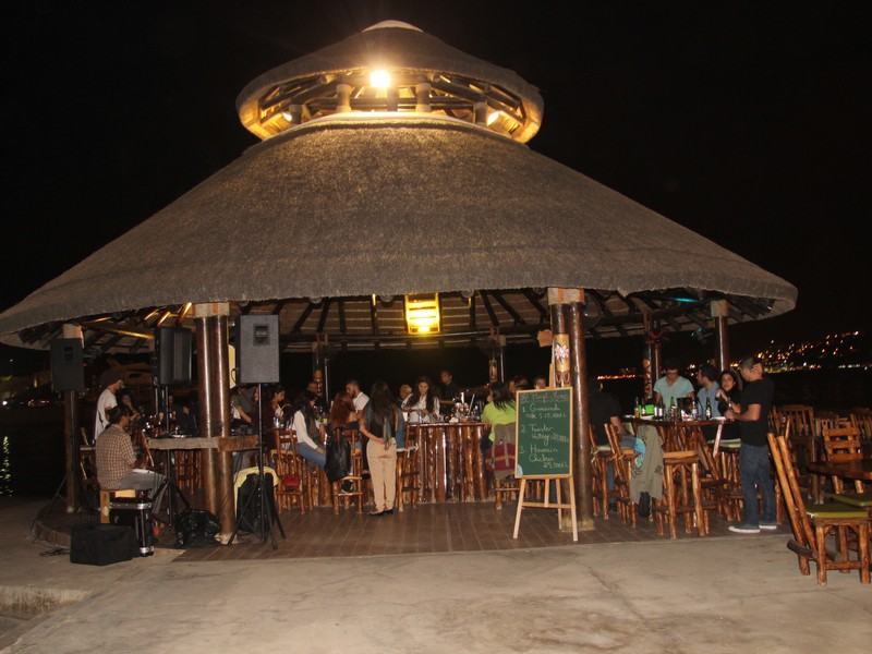 Tiki Bar on Friday Night