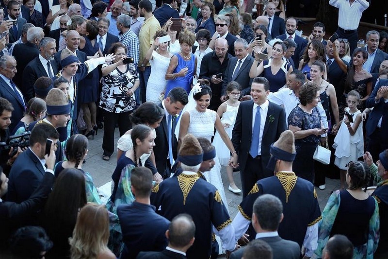 Wedding of Bassel Frangieh and Marianne Chiha 
