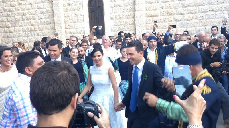 Wedding of Bassel Frangieh and Marianne Chiha 