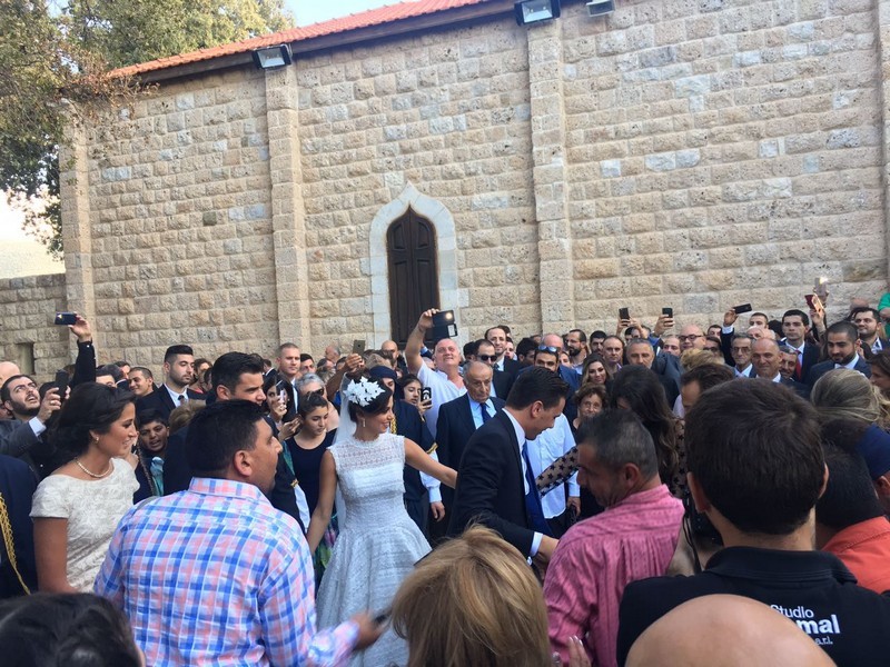Wedding of Bassel Frangieh and Marianne Chiha 