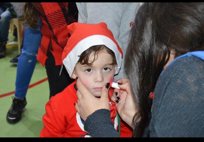 Saint Vincent de paul celebrating Christmas at Jesus & Mary school