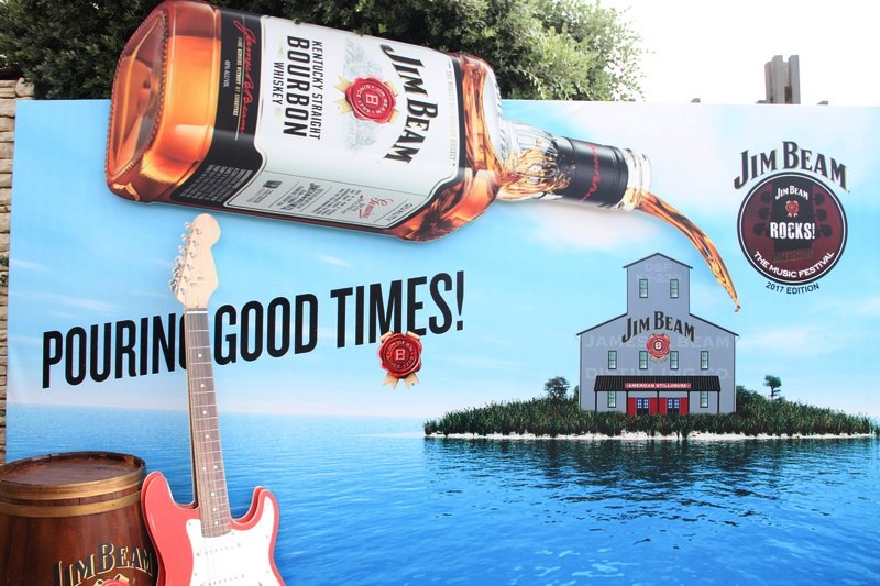 JIM BEAM ROCKS Iris Beach!