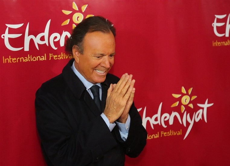 Julio Iglesias at Ehdeniyat Festival