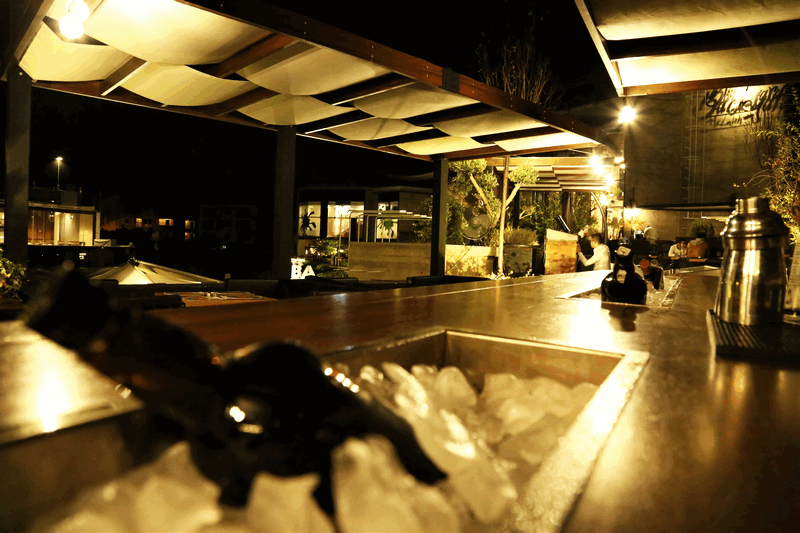 Kitchen Yard on Saturday Night