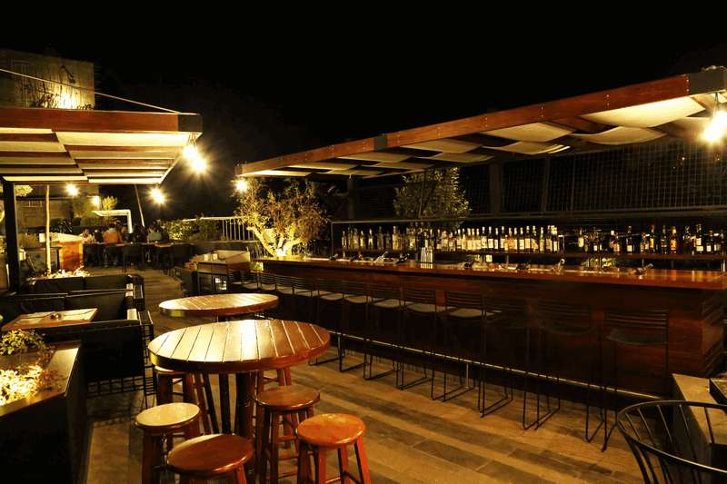 Kitchen Yard on Saturday Night