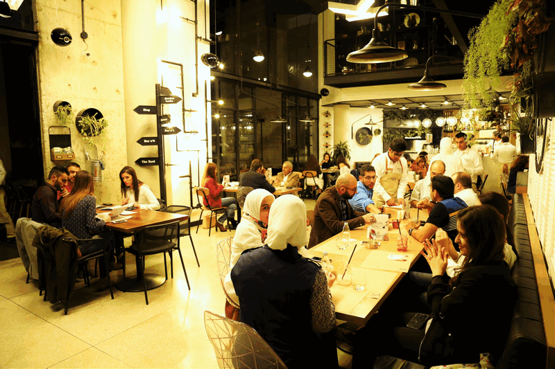 Kitchen Yard on Saturday Night