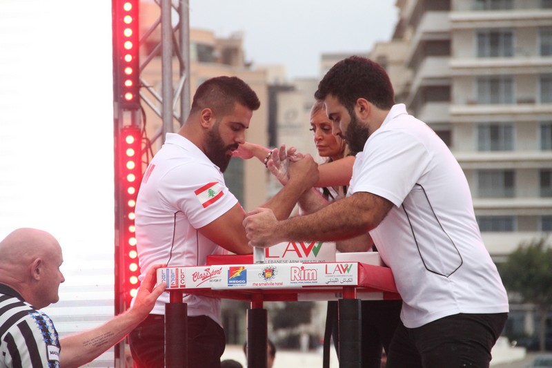 Lebanese Arm Wrestling Championship Finals 2017