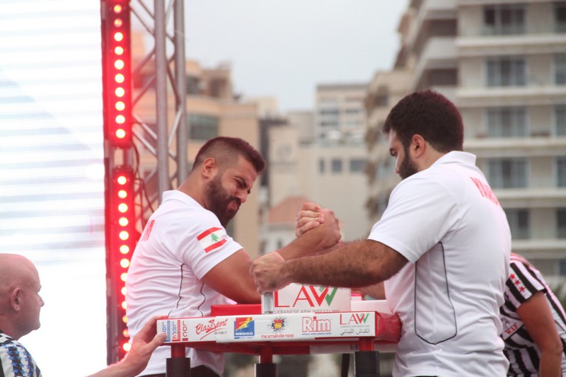 Lebanese Arm Wrestling Championship Finals 2017