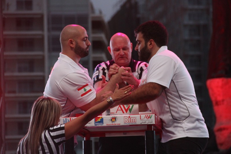 Lebanese Arm Wrestling Championship Finals 2017