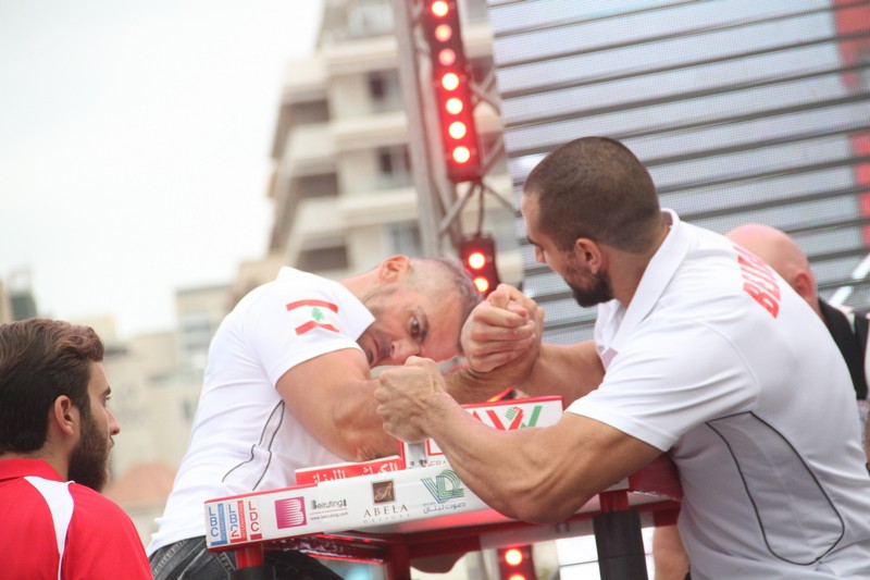 Lebanese Arm Wrestling Championship Finals 2017