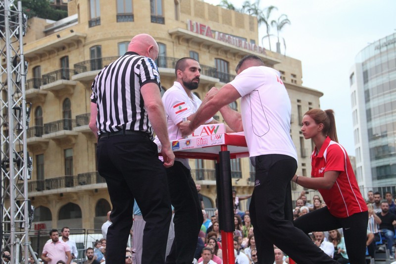 Lebanese Arm Wrestling Championship Finals 2017