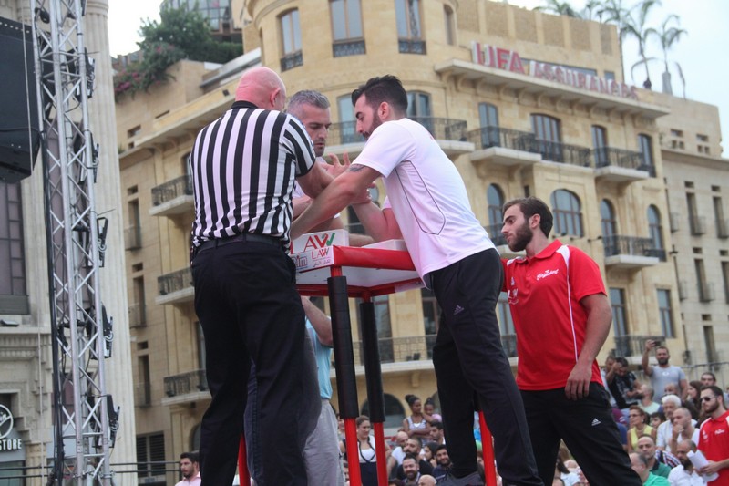Lebanese Arm Wrestling Championship Finals 2017