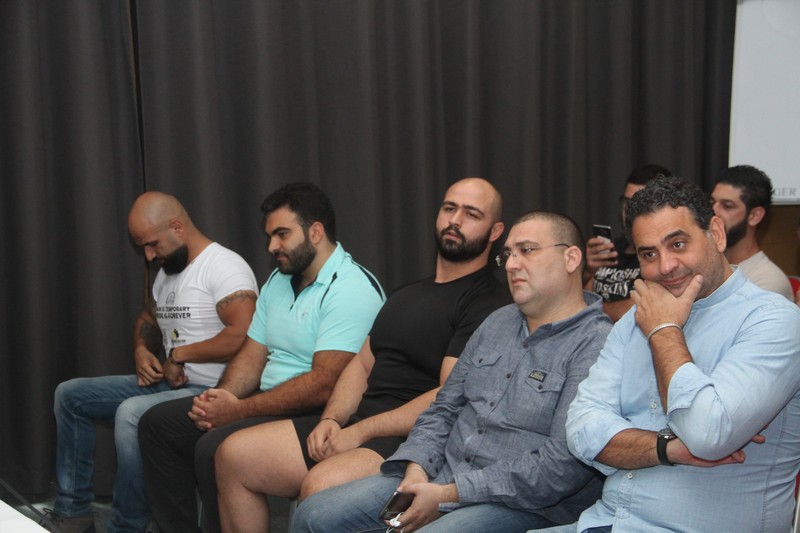 Lebanese Arm Wrestling Championship Press Conference