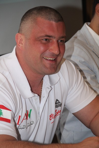 Lebanese Arm Wrestling Championship Press Conference