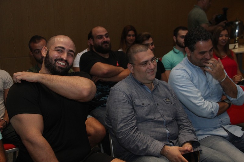 Lebanese Arm Wrestling Championship Press Conference