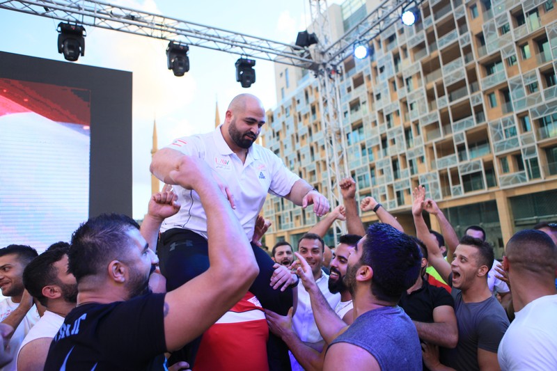 Lebanese Arm Wrestling Championship Final