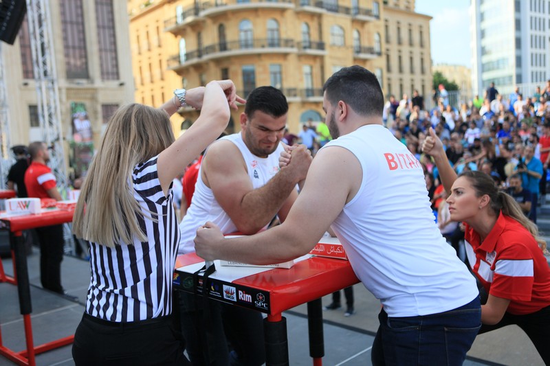 Lebanese Arm Wrestling Championship Final
