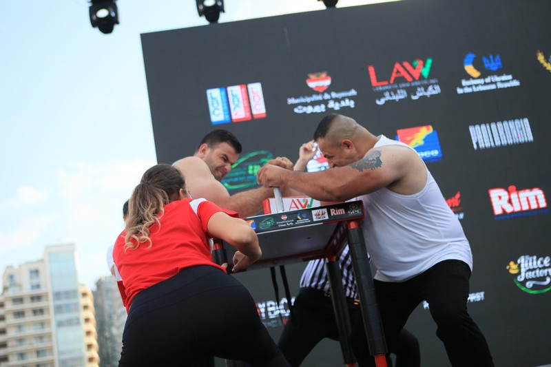 Lebanese Arm Wrestling Championship Final