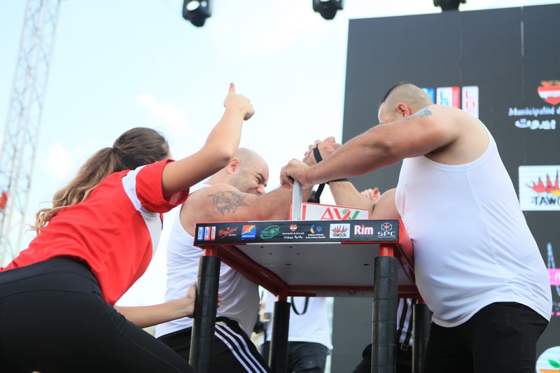 Lebanese Arm Wrestling Championship Final