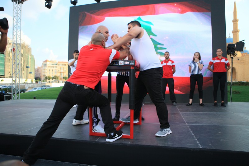 Lebanese Arm Wrestling Championship Final