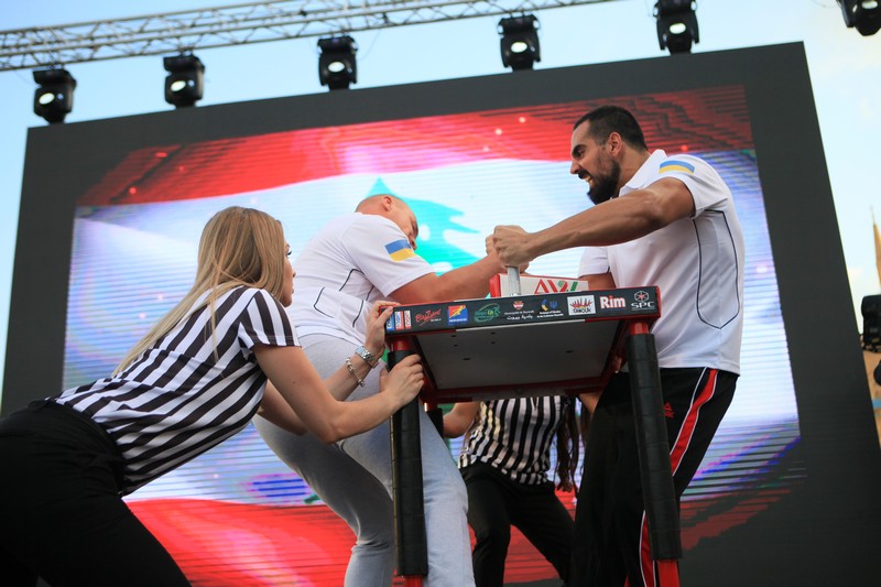 Lebanese Arm Wrestling Championship Final