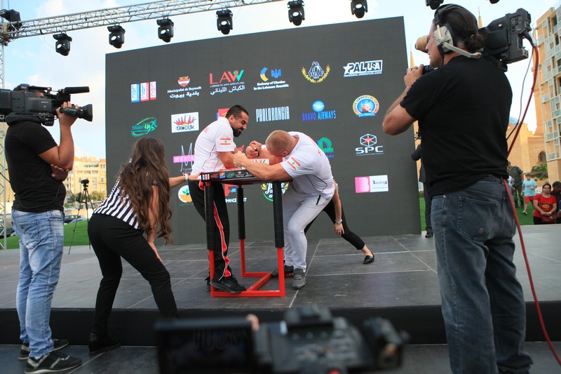 Lebanese Arm Wrestling Championship Final
