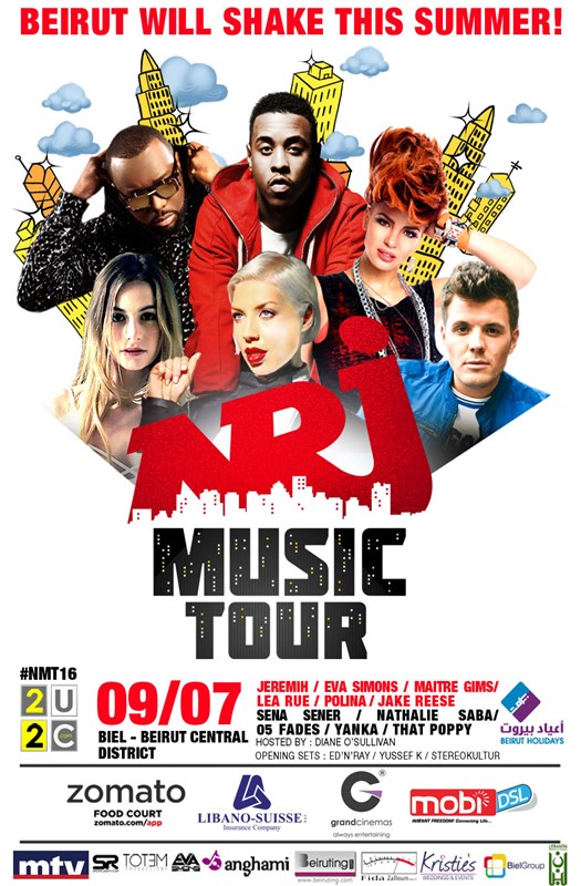 NRJ Music Tour 2016 Part 1