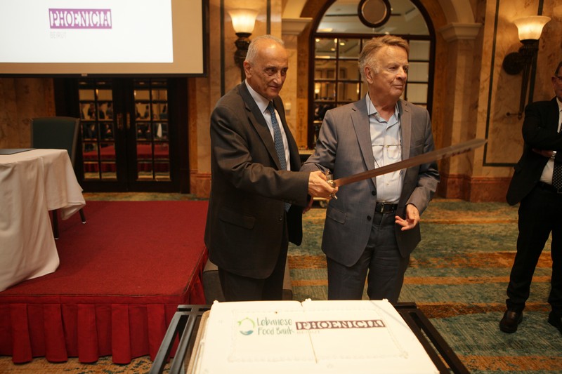 Protocol signature between Phoenicia Hotel and the Lebanese Food Bank