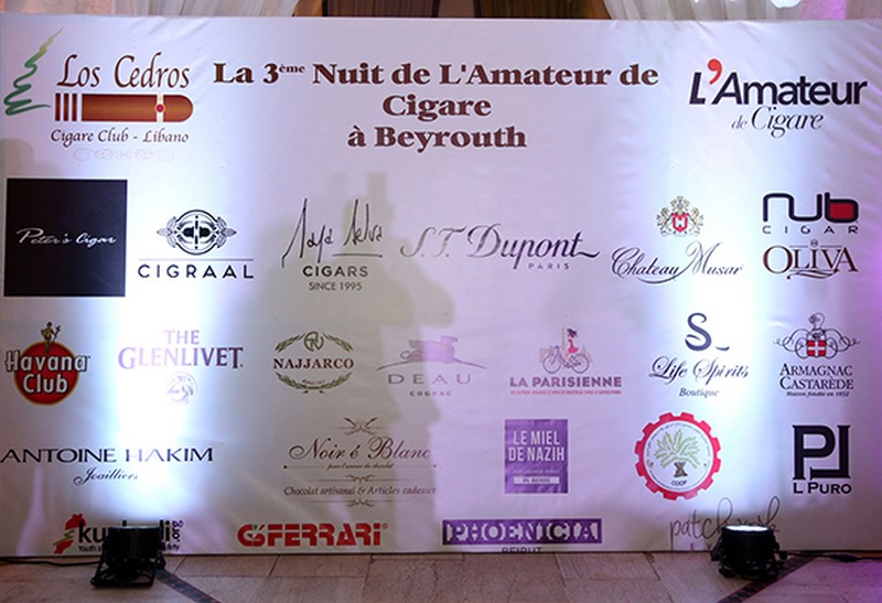 La 3eme Nuit de L'Amateur de Cigar a Beyrouth