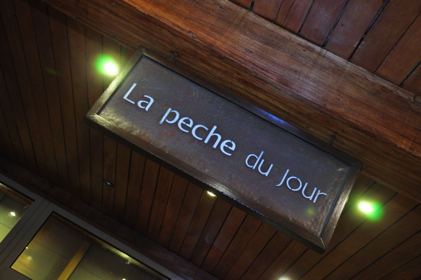 La Peche Du Jour on Saturday Night