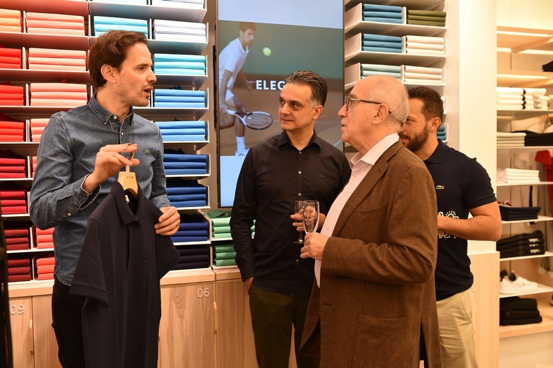 Lacoste Brings In Its New Global Retail Concept To Beirut Souks