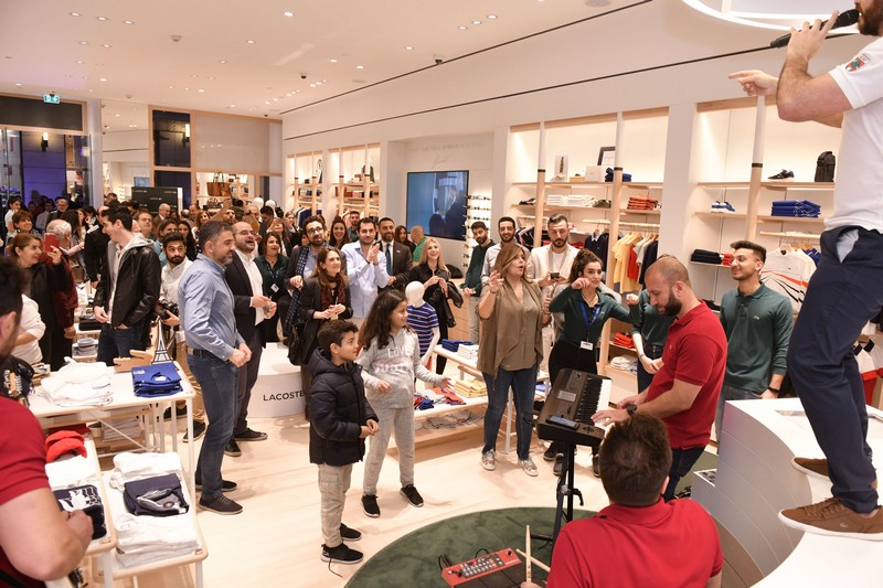 Lacoste Brings In Its New Global Retail Concept To Beirut Souks