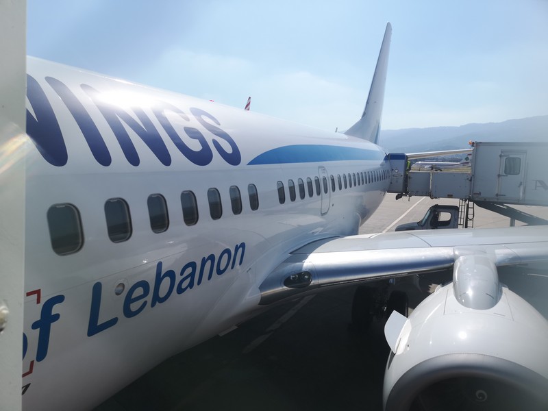 Inaugural Flight of Wings of Lebanon