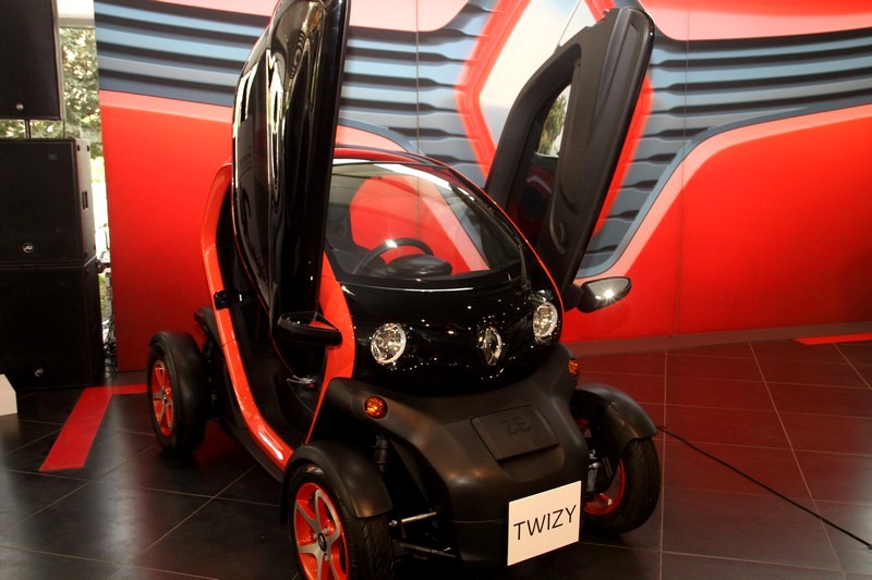 Launch of Renault Twizy Electric Car 
