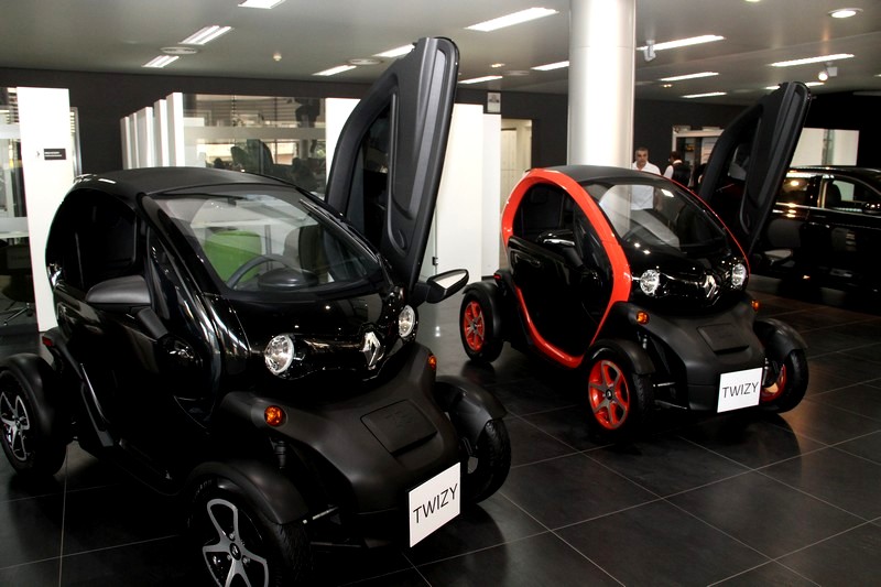 Launch of Renault Twizy Electric Car 