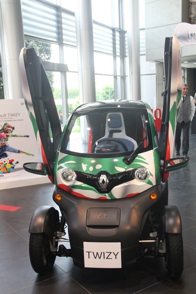 Launch of Renault Twizy Electric Car 